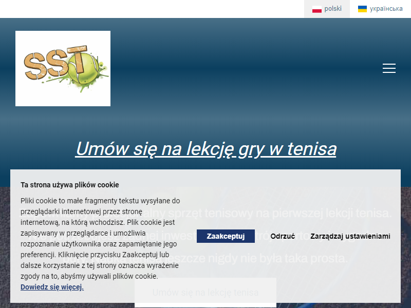 Nauka tenisa w Szczecinie